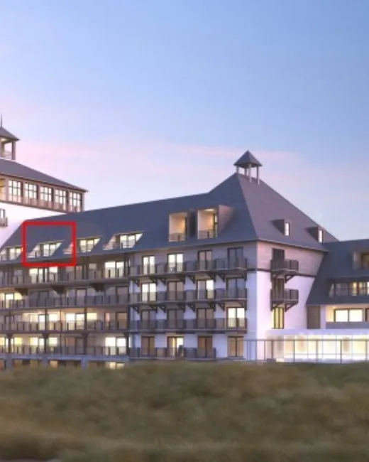 Strandresidenite c602 penthouse met zeezicht in Cadzand Zeeland