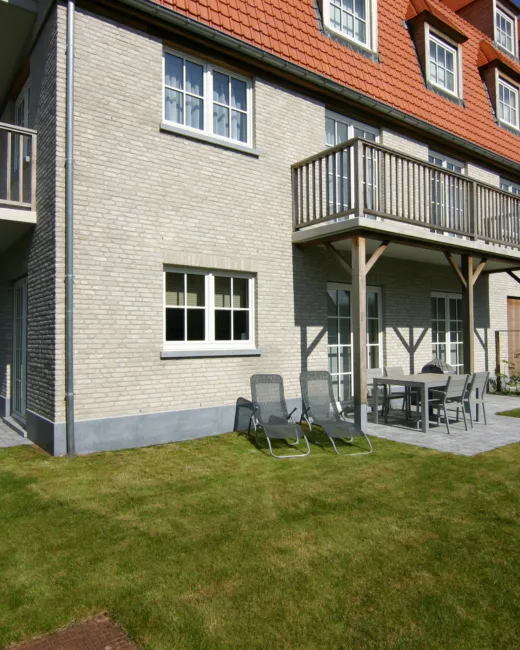 Vakantie appartement in Cadzand Zeeland The Dunes 3 terras