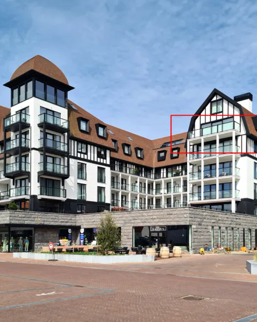 Branding C52 appartement in Cadzand-Bad Zeeland