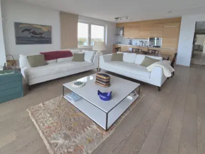 Appartement in Cadzand met zeezicht de-Wielingen-4-19 zithoek