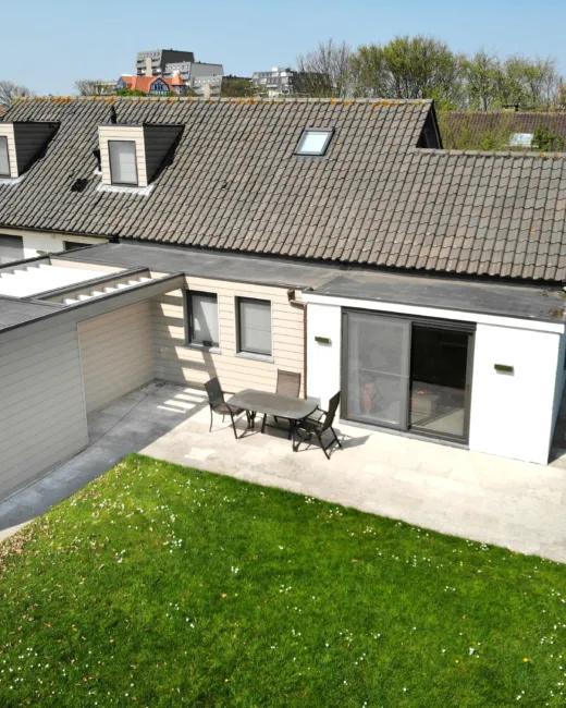 Demar vakantiehuis in Cadzand Bad achterzijde