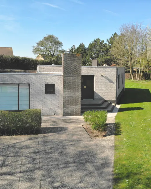 Duindistel vrijstaand vakantiehuis in Cadzand Zeeland voorzijde