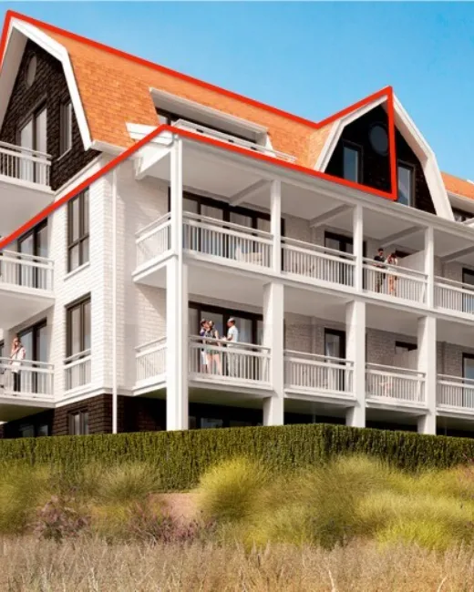 Duinhof IX E302 vakantie appartement Cadzand-Bad Zeeland penthouse front