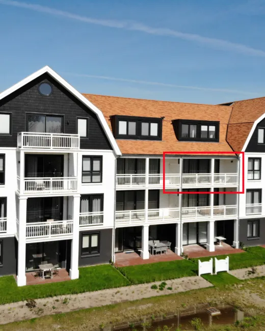 Duinhof VIII D201 vakantie appartement Cadzand-Bad Zeeland front