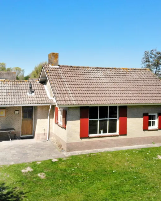 Klavertje Vier vakantiehuis in Cadzand Zeeland tuin