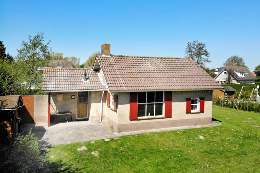 Klavertje Vier vakantiehuis in Cadzand Zeeland tuin