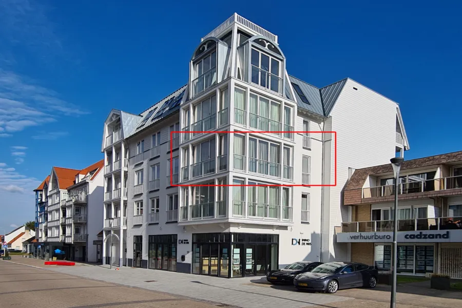 Lichthuys 203 vakantieappartement in Cadzand met zeezicht