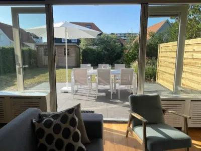 Seaside home vakantiewoning in Cadzand Bad tuindeuren