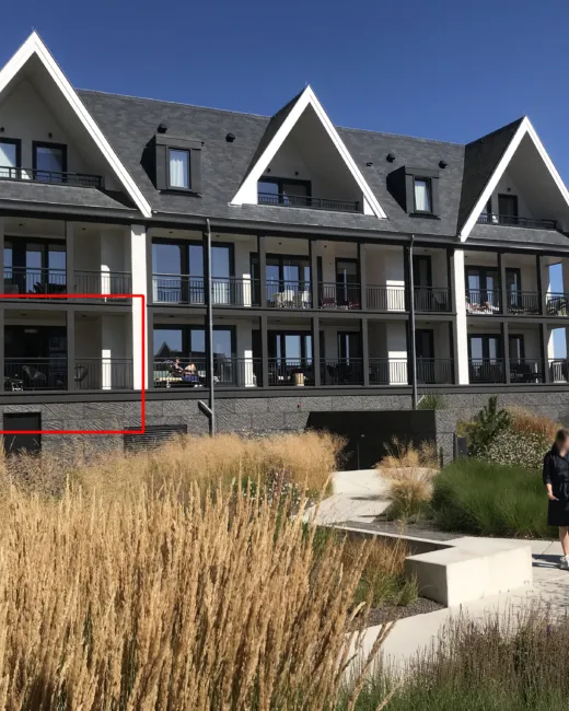 Strandresidentie A101 vakantie appartement in Cadzand Zeeland front