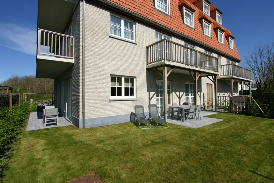 Vakantie appartement in Cadzand Zeeland The Dunes 3 terras
